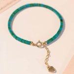 Dainty Turquoise Quartz Bracelet Minimalist bracelet