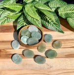Green aventurine worry stones