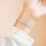 adjustable Grey Moonstone bracelets thegreencrystal