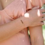 Tiger's Eye Gemstone Faceted Bead Bar Bracelet thegreencrystal