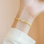 Yellow Opal Natural Gemstone Bracelet