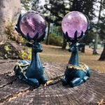 Gemstone Amethyst Crystal Ball