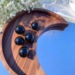 Black Obsidian Crystal Sphere