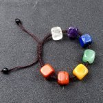 Cube Square Chakra Bracelet healing bracelets