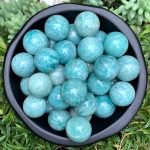 Amazonite Crystal Sphere Gemstone Amazonite Crystal Ball