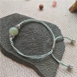 Hetian jade bracelet Braided jade bracelet jade bracelet for women