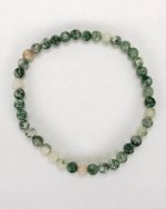 Mini Green Jade Bracelet Lucky jade bracelet Healing Energy Crystal