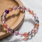 Premium Super Seven Crystal Bracelet 10mm thegreencrystal