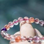 Premium Super Seven Crystal Bracelet 7.5mm thegreencrystal