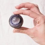 Gemstone Rainbow Fluorite Crystal Ball