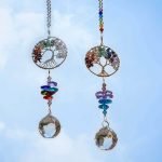 Tree of Life Crystal Suncatcher