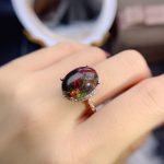 black fire opal ring on sale thegreencrystal
