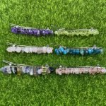 Summer Crystal Hair Clips Crystal Hair Barrettes thegreencrystal