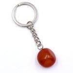 Tumbled Crystal Keychain red Onyx