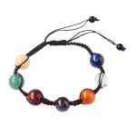 round beads unisex Chakra Bracelet thegreencrystal