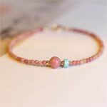 2mm Rhodonite bracelet thegreencrystal