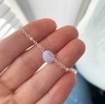 blue lace agate gemstone necklace thegreencrystal