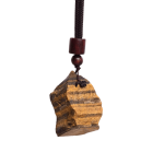 Raw Tigers Eye Necklace