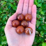 small Red Jasper crystal Sphere thegreencrystal