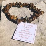 Tigers Eye gem chips Bracelet thegreencrystal