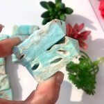 High Quality Blue Aragonite Stone