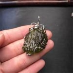 moldavite necklace for sale