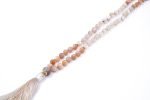 8mm Peach Moonstone Necklace Mala