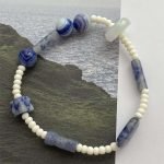 real Agate And Jade Gemstone Bracelet