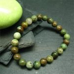 real Green Opal Bead Bracelet thegreencrystal