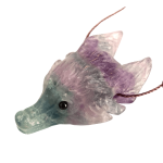 best crystals for school and concentration Fluorite necklace