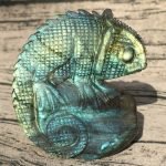 Natural Labradorite Quartz Chameleon thegreencrystal