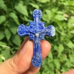 Lapis Lazuli Crucifix thegreencrystal