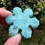 amazonite Snowflakes Carvings
