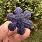 lepedolite Snowflakes Carvings