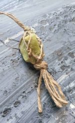 Raw Green Opal Necklace