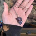 peacock ore Jewelry necklace