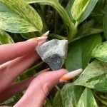 Raw moss agate thegreencrystal