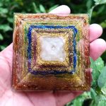 handmade Seven Chakra orgonite pyramid orgone pyramid orgonite pyramids orgone pyramids