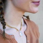 nice Angel Aura Quartz Boho Necklace