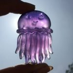 Fluorite Jellyfish Carving thegreencrystal