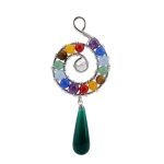 7 Chakra Reiki Crystal Pendent