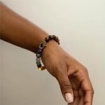 handmade 7 Chakra Tiger Eye Bracelet