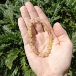 Golden Healer Quartz Bead Bracelet