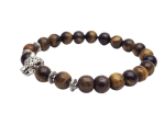 8mm Leopard Tiger Eye Bracelet