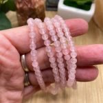 4mm Rose Quartz Heal Crystal Bracelet
