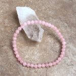 4mm Rose Quartz Bracelet