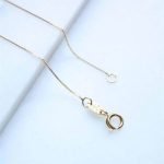 raw selenite necklace