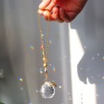 Devils Eye Hanging Prism Crystal Suncatchers crystals for suncatchers