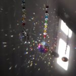 Hanging Crystal Prism Suncatcher crystal suncatchers crystal suncatcher