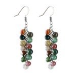 Indian Agate Sterling Silver Earrings